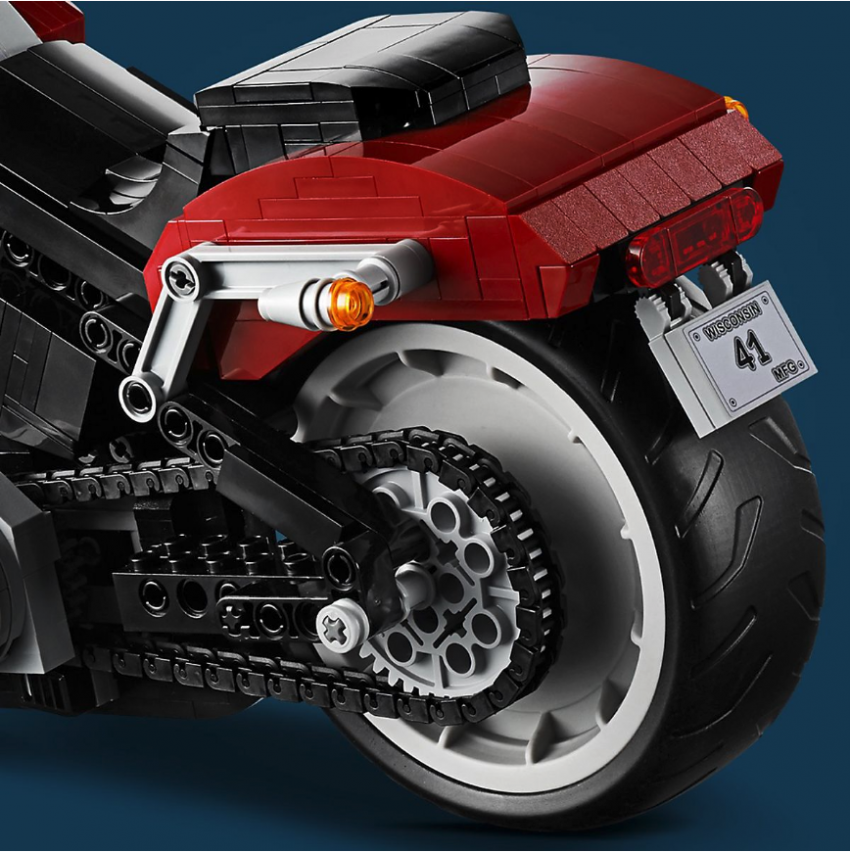 Lego Harley-Davidson Fat Boy on sale August 1 983732