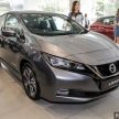 2019 Nissan Leaf launched in Malaysia – from RM189k