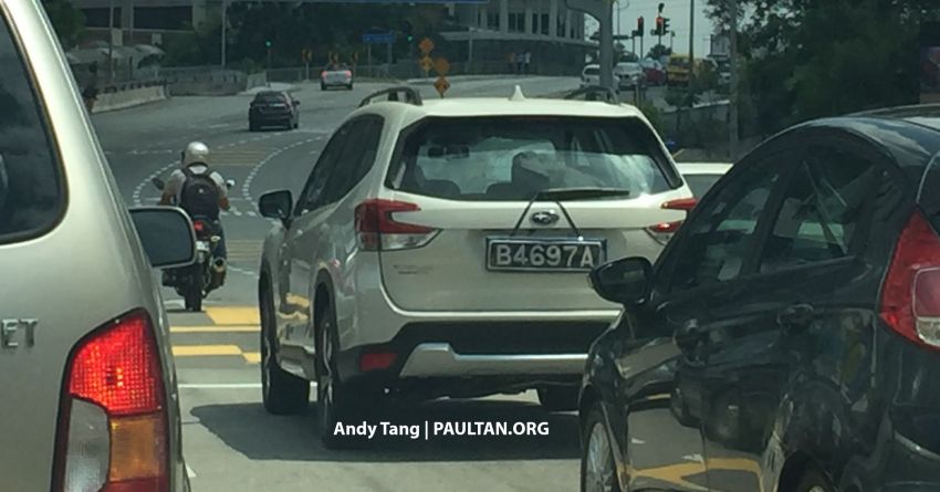 SPYSHOTS: 2019 Subaru Forester spotted in Malaysia – 3 variants; range-topper gets EyeSight at est RM165k 992296