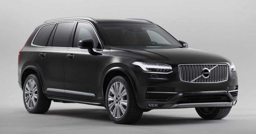 Volvo XC90 Armoured – full ballistic and explosion resistant, 50 mm-thick glass, weighs 4.5 tonnes! 979378