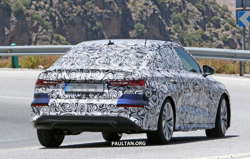 SPIED: Audi A3, S3 Sedan – better looking, roomier? 990848