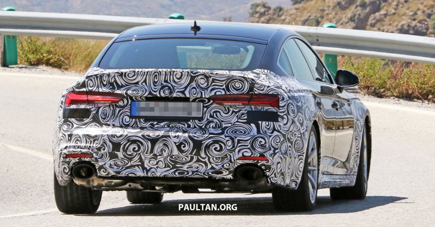 SPIED: Audi RS5 Sportback facelift – more firepower? 995749