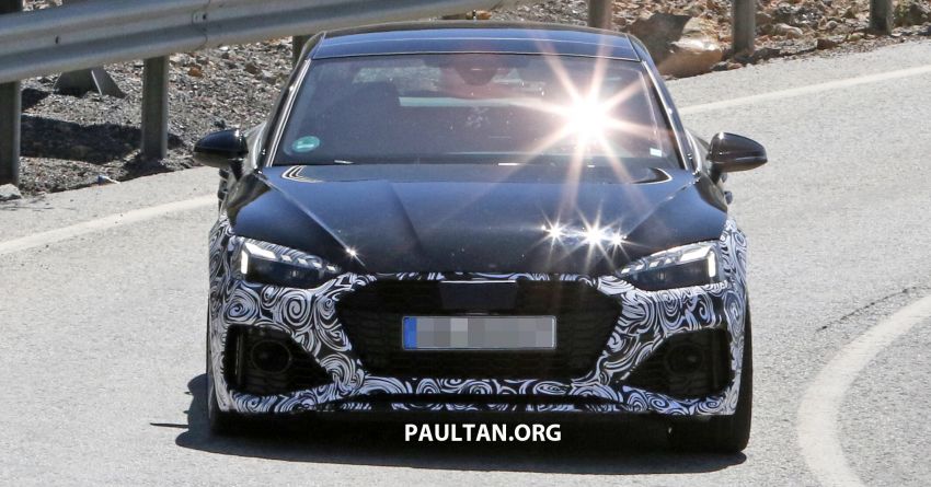 SPIED: Audi RS5 Sportback facelift – more firepower? 995735