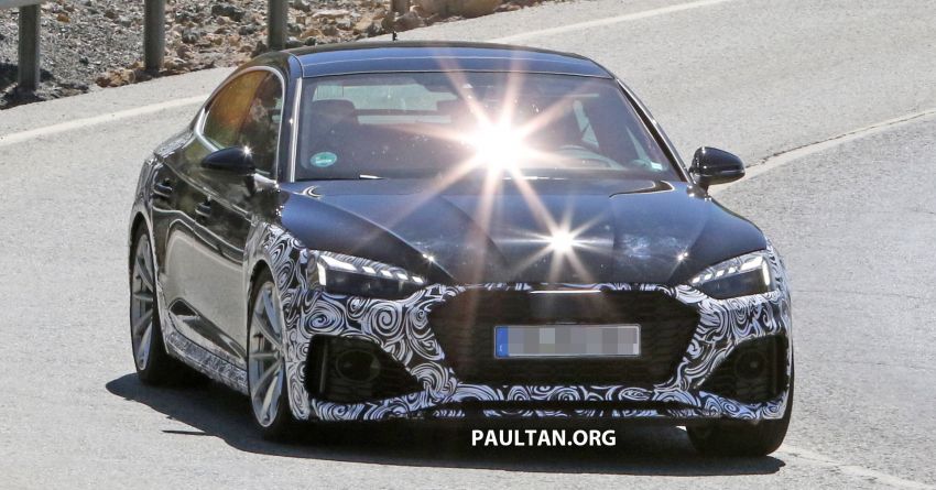 SPIED: Audi RS5 Sportback facelift – more firepower? 995736