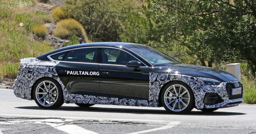 SPIED: Audi RS5 Sportback facelift – more firepower? 995739