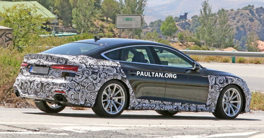 SPIED: Audi RS5 Sportback facelift – more firepower? 995742