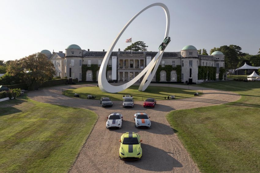 Aston Martin Vantage Heritage Racing Editions and aerokit launched, as Goodwood FoS celebrates brand 981952