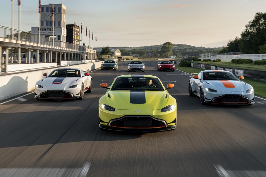 Aston Martin Vantage Heritage Racing Editions and aerokit launched, as Goodwood FoS celebrates brand 981953