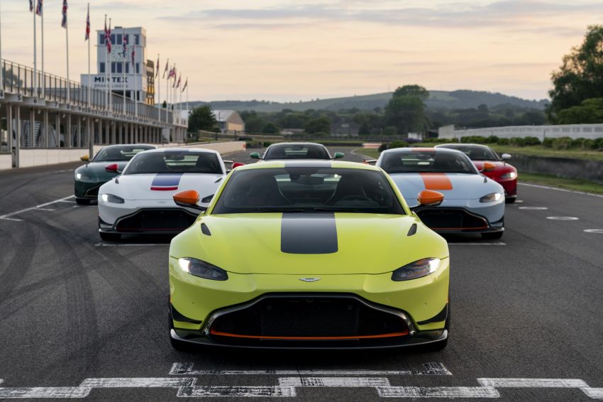 Aston Martin Vantage Heritage Racing Editions and aerokit launched, as Goodwood FoS celebrates brand 981954