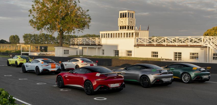 Aston Martin Vantage Heritage Racing Editions and aerokit launched, as Goodwood FoS celebrates brand 981956