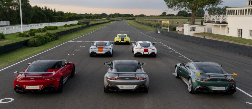 Aston Martin Vantage Heritage Racing Editions and aerokit launched, as Goodwood FoS celebrates brand 981957