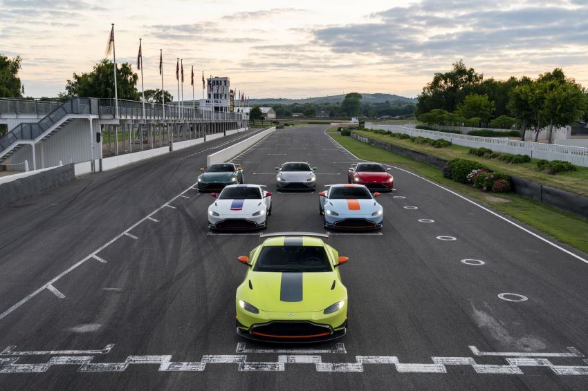 Aston Martin Vantage Heritage Racing Editions and aerokit launched, as Goodwood FoS celebrates brand 981959