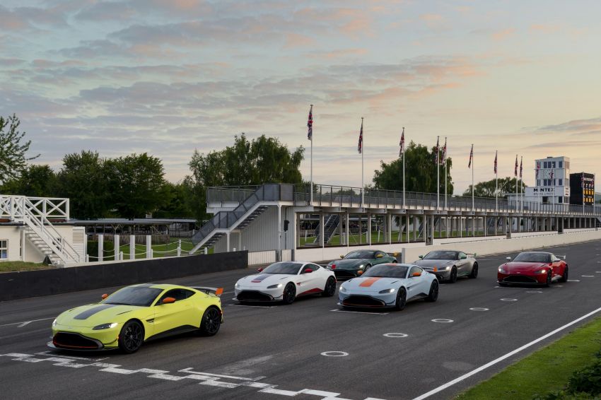 Aston Martin Vantage Heritage Racing Editions and aerokit launched, as Goodwood FoS celebrates brand 981960