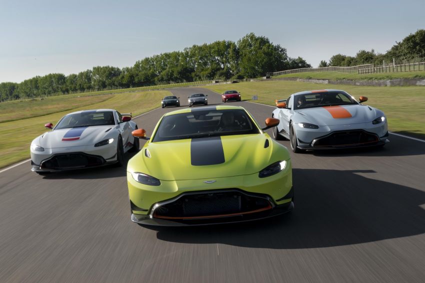 Aston Martin Vantage Heritage Racing Editions and aerokit launched, as Goodwood FoS celebrates brand 981961