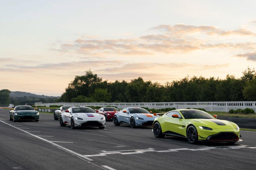 Aston Martin Vantage Heritage Racing Editions and aerokit launched, as Goodwood FoS celebrates brand 981962