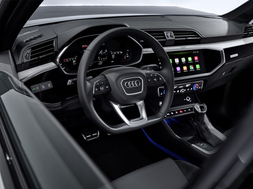 Audi Q3 Sportback diperkenalkan – pilihan bagi SUV “coupe”, 2.0L pengecas turbo janaan petrol dan diesel 992067