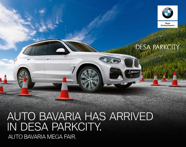 AD: Auto Bavaria heads to Desa ParkCity this weekend – deals, test drives for BMW, MINI and BMW Motorrad!