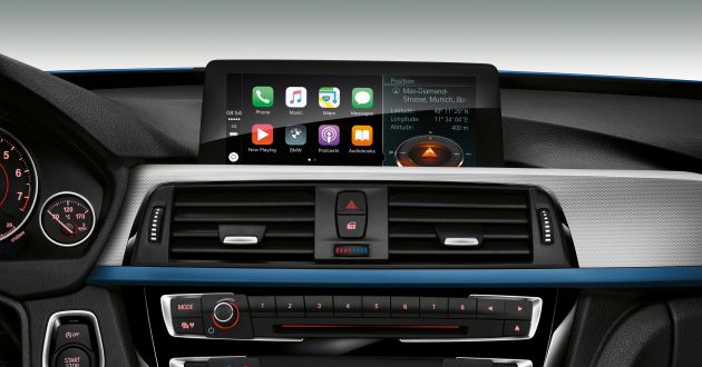BMW Apple CarPlay – subscription fees dropped, but one-time RM1,299 activation fee still needed for CKD