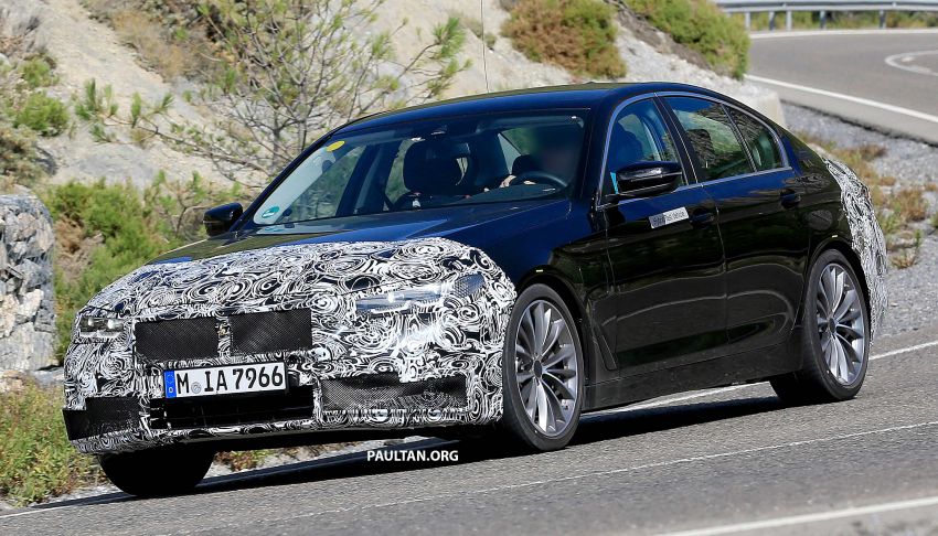 SPYSHOTS: G30 BMW 5 Series LCI sedan spotted 989936