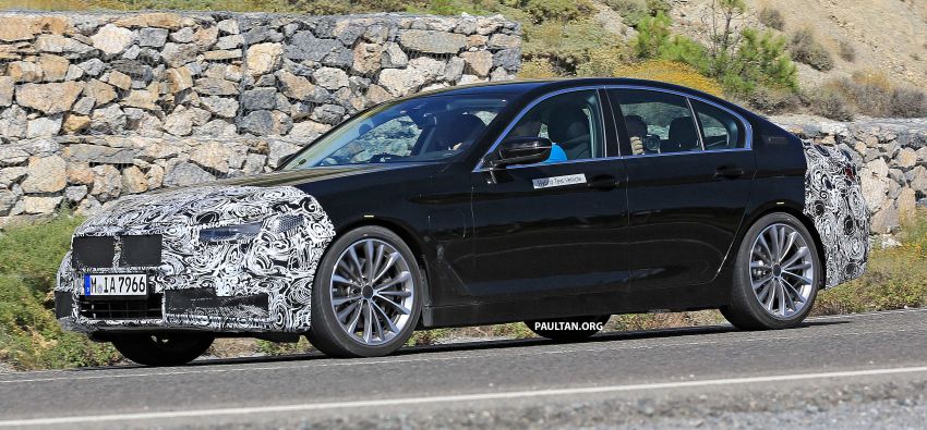 SPYSHOTS: G30 BMW 5 Series LCI sedan spotted 989937