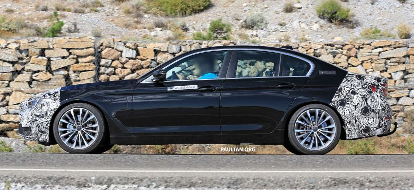 SPYSHOTS: G30 BMW 5 Series LCI sedan spotted 989938