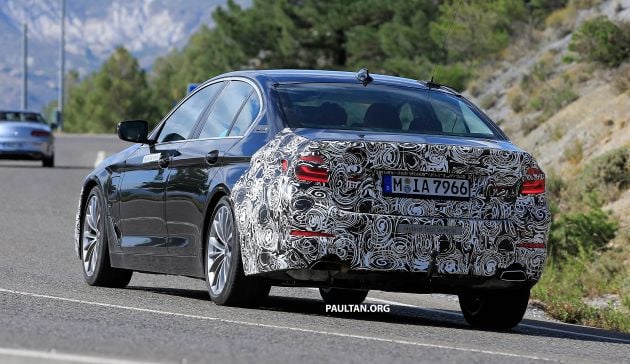 SPYSHOTS: G30 BMW 5 Series LCI sedan spotted