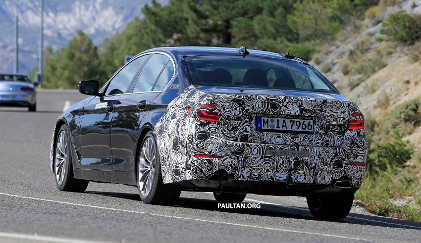 SPYSHOTS: G30 BMW 5 Series LCI sedan spotted 989941
