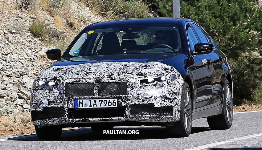 SPYSHOTS: G30 BMW 5 Series LCI sedan spotted 989943