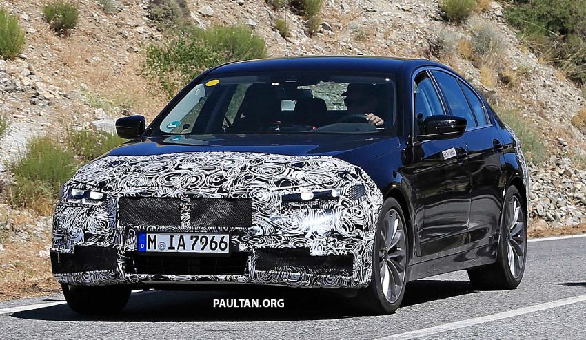 SPYSHOTS: G30 BMW 5 Series LCI sedan spotted 989944