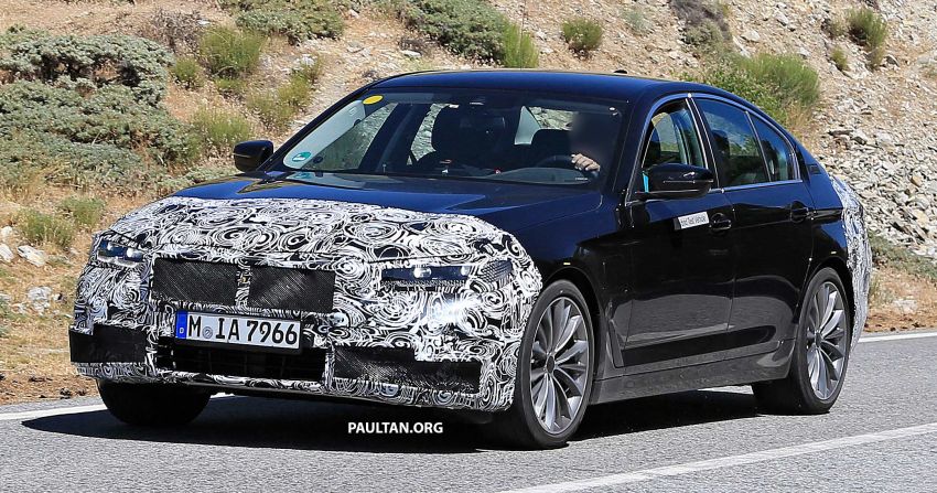 SPYSHOTS: G30 BMW 5 Series LCI sedan spotted 989945