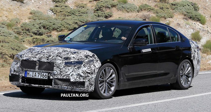 SPYSHOTS: G30 BMW 5 Series LCI sedan spotted 989946