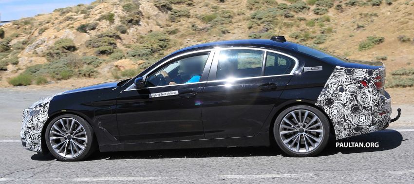 SPYSHOTS: G30 BMW 5 Series LCI sedan spotted 989949