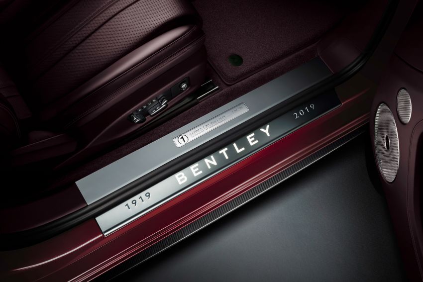 Bentley Continental GT Convertible Number 1 Edition by Mulliner debuts – 6.0L W12 beast, 100 units only! 979244
