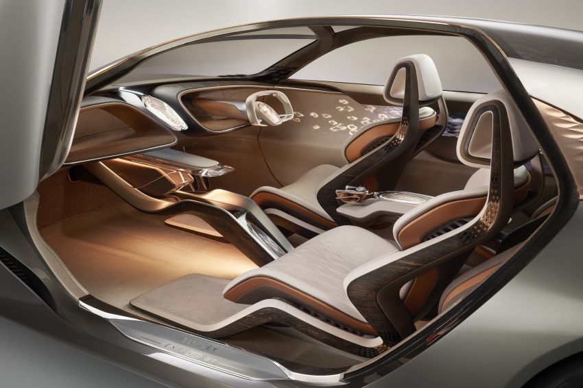Bentley EXP 100 GT concept debuts – AI-enhanced EV with 700 km range; 1,500 Nm, 0-100 km/h in 2.5s 983992