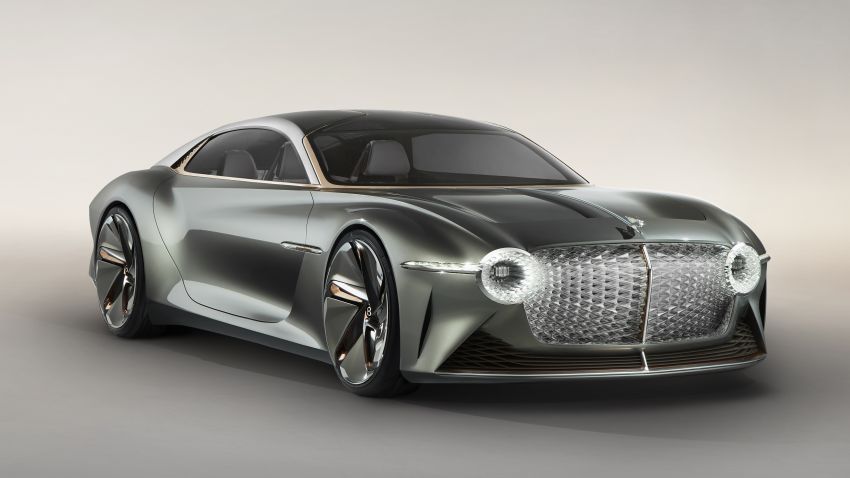 Bentley EXP 100 GT concept debuts – AI-enhanced EV with 700 km range; 1,500 Nm, 0-100 km/h in 2.5s 983969