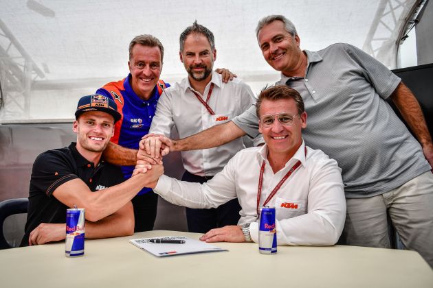 Brad Binder ganti tempat Hafizh Syahrin dalam pasukan MotoGP Red Bull KTM Tech3 tahun 2020