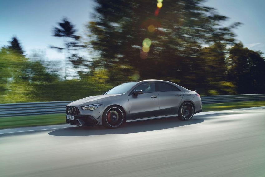 C118 Mercedes-AMG CLA45 4Matic+ unveiled – 2.0L turbo four-pot with up to 421 PS; 270 km/h top speed 981600