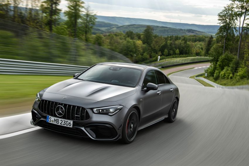 C118 Mercedes-AMG CLA45 4Matic+ unveiled – 2.0L turbo four-pot with up to 421 PS; 270 km/h top speed 981621