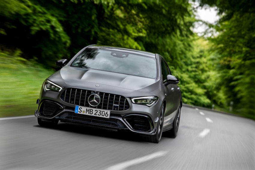 C118 Mercedes-AMG CLA45 4Matic+ unveiled – 2.0L turbo four-pot with up to 421 PS; 270 km/h top speed 981631