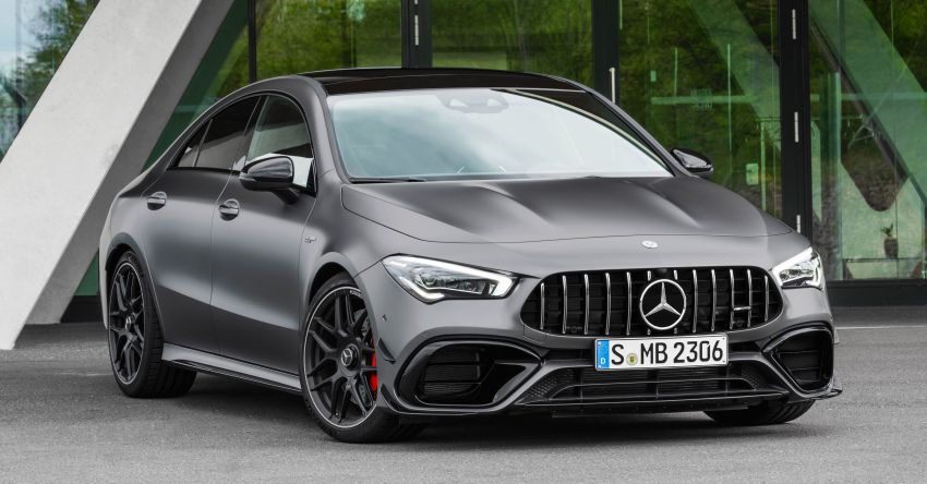 C118 Mercedes-AMG CLA45 4Matic+ unveiled – 2.0L turbo four-pot with up to 421 PS; 270 km/h top speed 981648