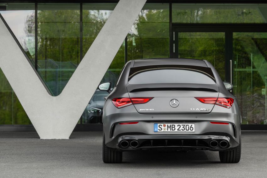 C118 Mercedes-AMG CLA45 4Matic+ unveiled – 2.0L turbo four-pot with up to 421 PS; 270 km/h top speed 981656