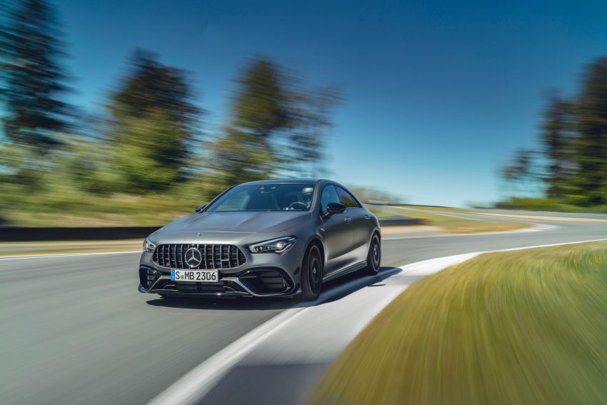 C118 Mercedes-AMG CLA45 4Matic+ unveiled – 2.0L turbo four-pot with up to 421 PS; 270 km/h top speed 981607