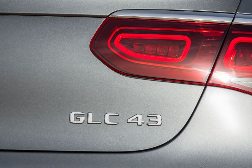 Mercedes-AMG GLC43, GLC43 Coupe facelifts debut – 3.0L twin-turbo V6 with 385 hp; 0-100 km/h in 4.9s 987574