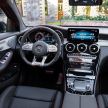 Mercedes-AMG GLC43, GLC43 Coupe facelifts debut – 3.0L twin-turbo V6 with 385 hp; 0-100 km/h in 4.9s