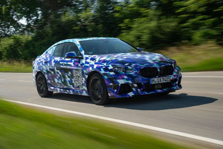 F44 BMW 2 Series Gran Coupe teased ahead of debut – range-topping M235i xDrive gets 302 hp 2.0L turbo 991651
