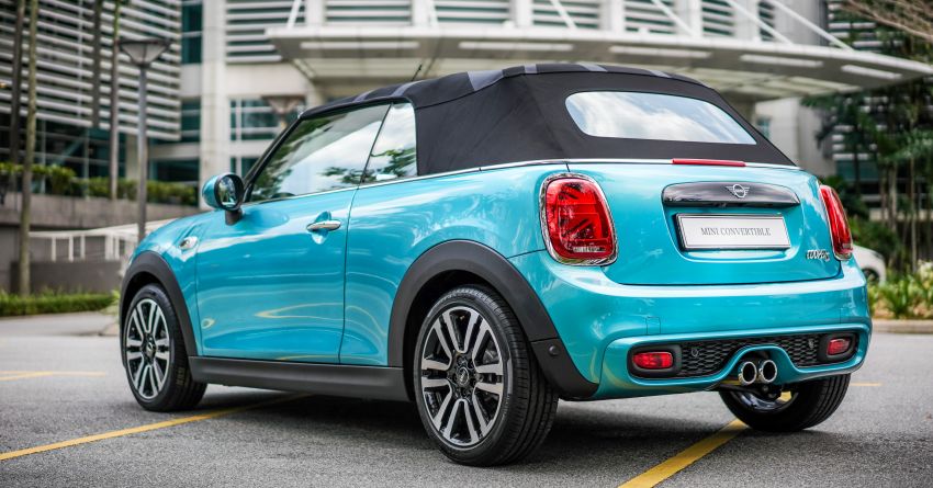 F57 MINI Cooper S Convertible facelift launched in Malaysia – limited to just 20 units; price from RM280k 988888