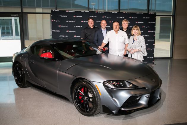 Man who paid RM8.67 mil for first A90 Supra collects it