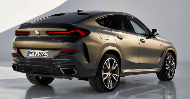 G06 BMW X6 officially debuts – now larger and more luxurious; M50i packs a 523 hp 4.4L twin-turbo V8
