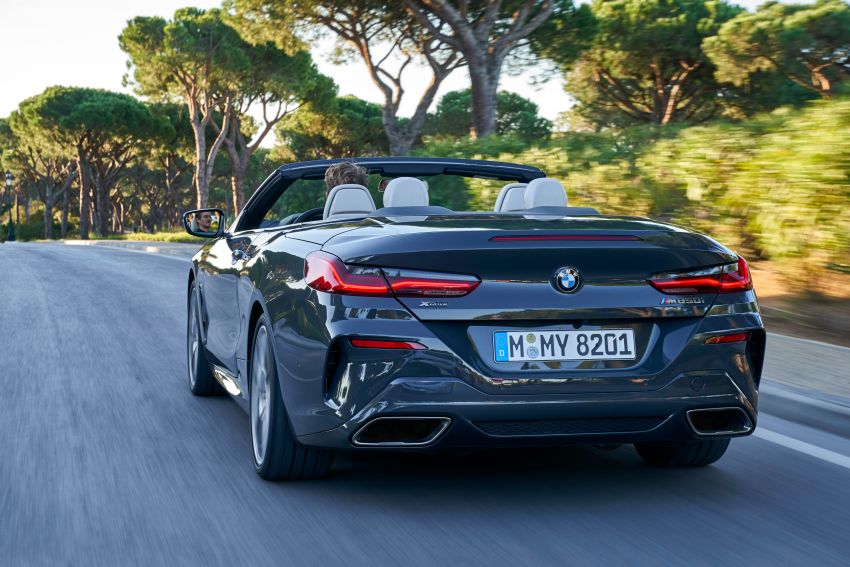 FIRST DRIVE: 2019 G14 BMW M850i Convertible review 980008