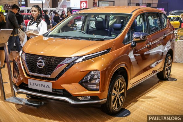 GIIAS 2019: Nissan Livina terbaru – muka lain Xpander